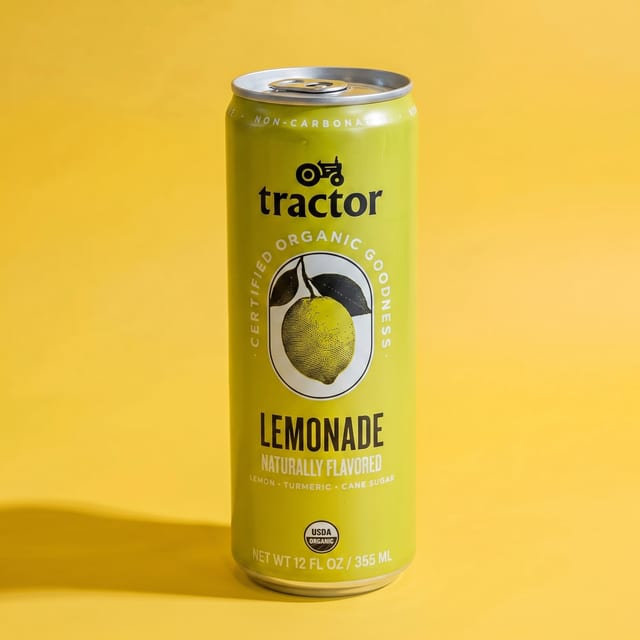 Tractor Organic Beverages.