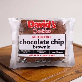 David's Chocolate Chip Brownies